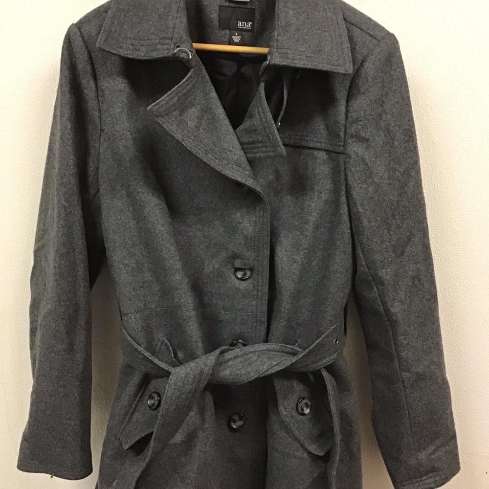A.n.a Gray Pea Coat